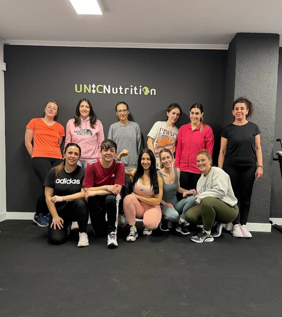 Comunidad Unic Nutrition entrenando en grupo