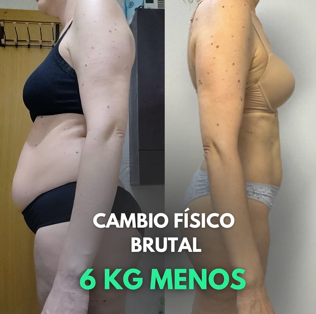 Transformación con menos kilos